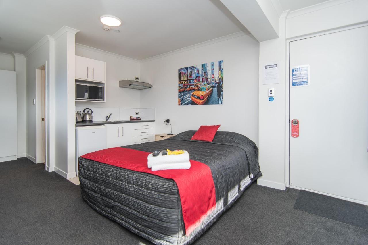 The Hibernian Studio Apartments - 4 Latter Street Timaru Exteriér fotografie