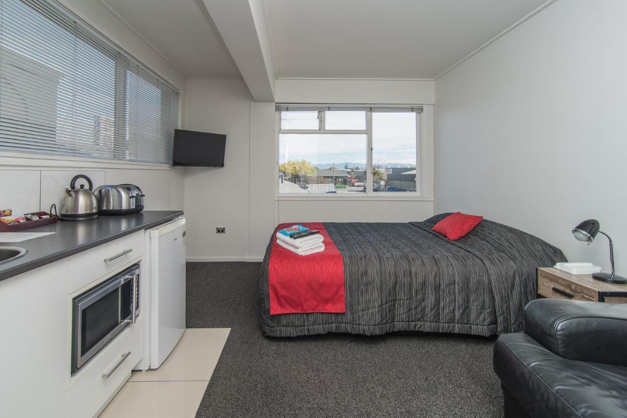 The Hibernian Studio Apartments - 4 Latter Street Timaru Exteriér fotografie